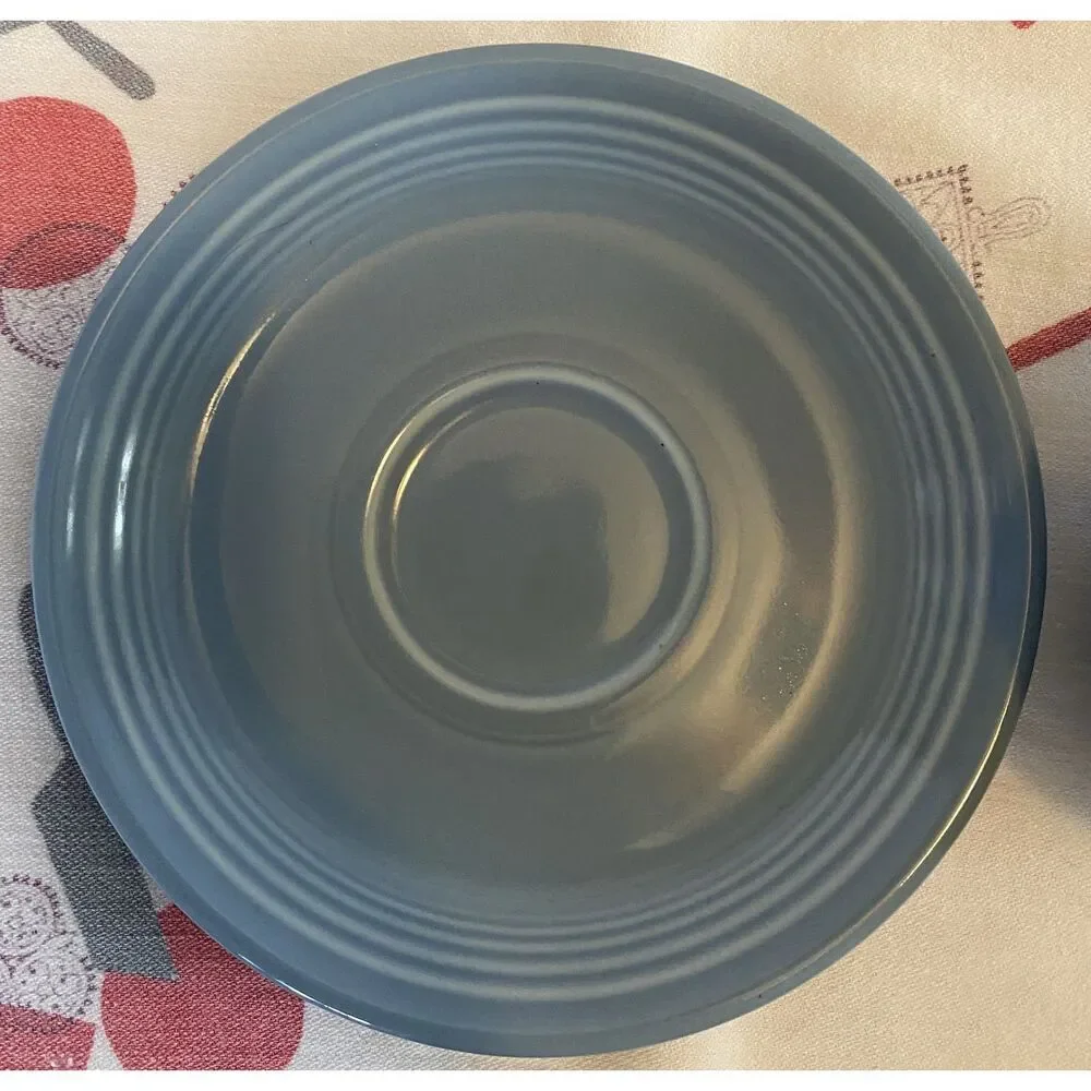 Fiestaware Periwinkle Classic 7oz Teacup & Saucer